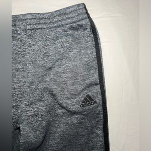 Women Small Adidas Gray and Black Sweat Pants